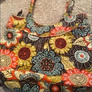 Vera Bradley sunflowers purse